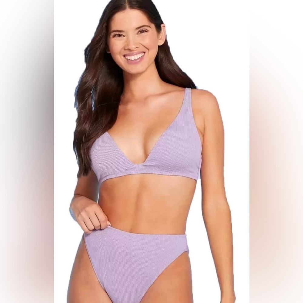 NWT Shade and shore bikini top 36B